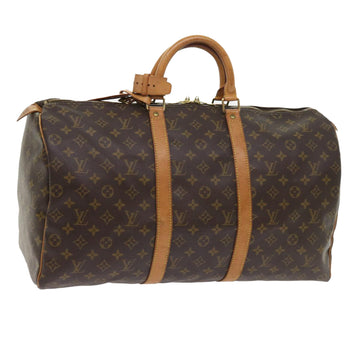 LOUIS VUITTON Monogram Keepall 50 Boston Bag M41426 LV Auth 56993