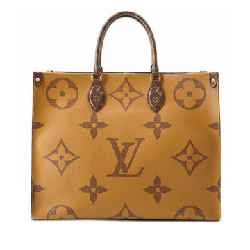 LOUIS VUITTON Monogram Reverse Giant OnTheGo GM Satchel