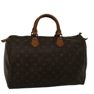 LOUIS VUITTON Monogram Speedy 35 Hand Bag Vintage M41524 LV Auth 57521