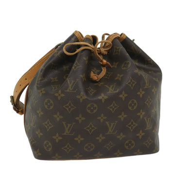 LOUIS VUITTON Monogram Petit Noe Shoulder Bag M42226 LV Auth 57694