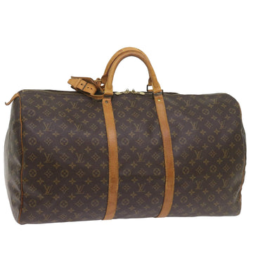 LOUIS VUITTON Monogram Keepall 60 Boston Bag M41422 LV Auth 59546