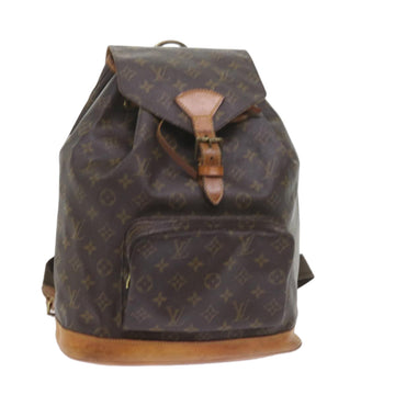 LOUIS VUITTON Monogram Montsouris GM Backpack M51135 LV Auth 59894