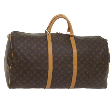 LOUIS VUITTON Monogram Keepall 60 Boston Bag M41422 LV Auth 59917