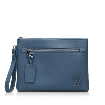 LOUIS VUITTON Aerogram Takeoff Pouch Clutch Bag