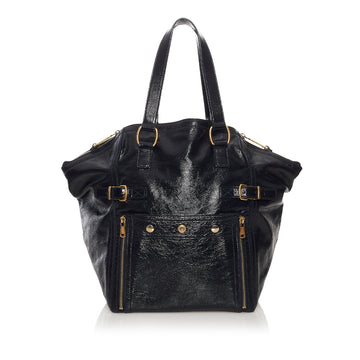 YSL Downtown Leather Tote Bag