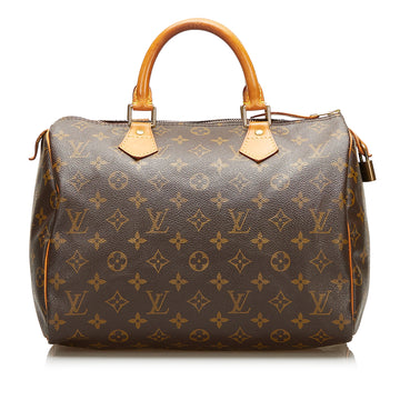 Louis Vuitton Monogram Speedy 30 Boston Bag