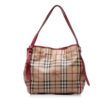 BURBERRY Haymarket Check Canterbury Tote Bag