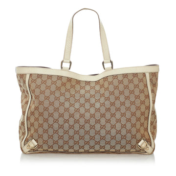 Gucci GG Canvas Abbey D- Ring Tote Bag