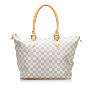 Louis Vuitton Damier Azur Saleya MM Tote Bag