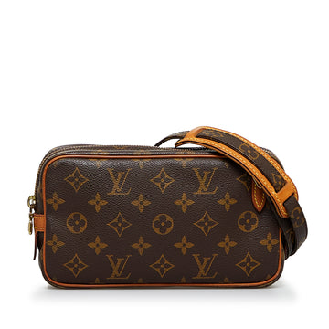 LOUIS VUITTON Monogram Pochette Marly Bandouliere Crossbody Bag