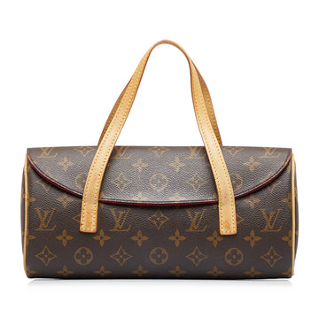 LOUIS VUITTON Monogram Sonatine Handbag