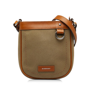 BURBERRY Canvas Crossbody Bag