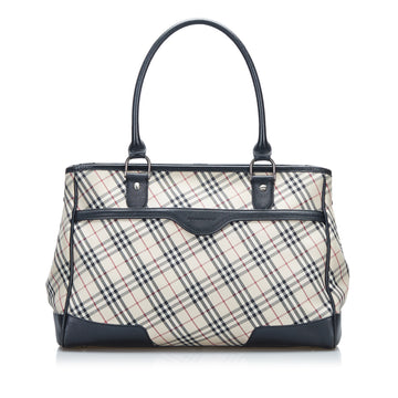 BURBERRY Nova Check Tote Tote Bag