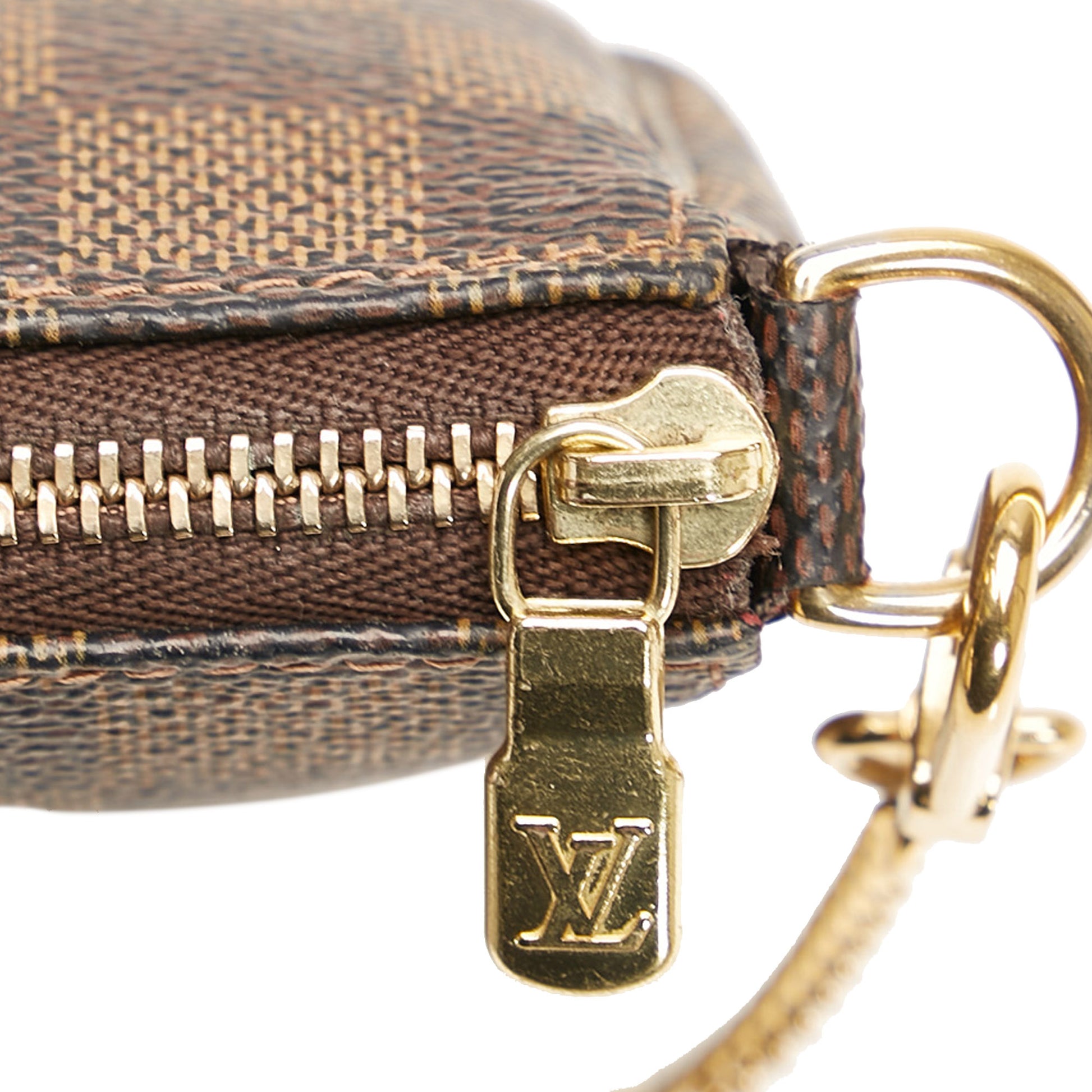 Louis Vuitton Damier Ebene Mini Pouchette Accessories - A World Of Goods  For You, LLC