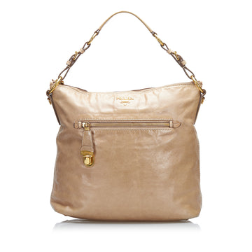 PRADA Vitello Shine Shoulder Bag