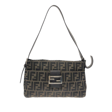 FENDI Zucca Canvas Shoulder Bag