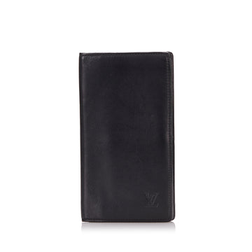 LOUIS VUITTON Taiga Brazza Long Wallets