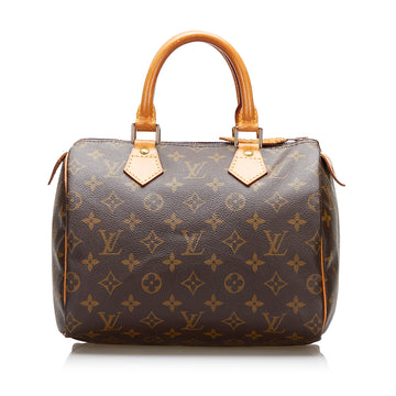 Louis Vuitton Monogram Speedy 25 Boston Bag