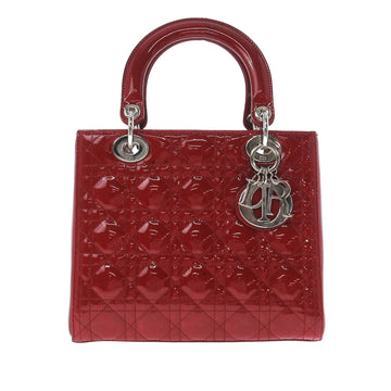 DIORMedium Patent Cannage Lady  Satchel