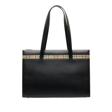 BURBERRY Leather Tote Bag