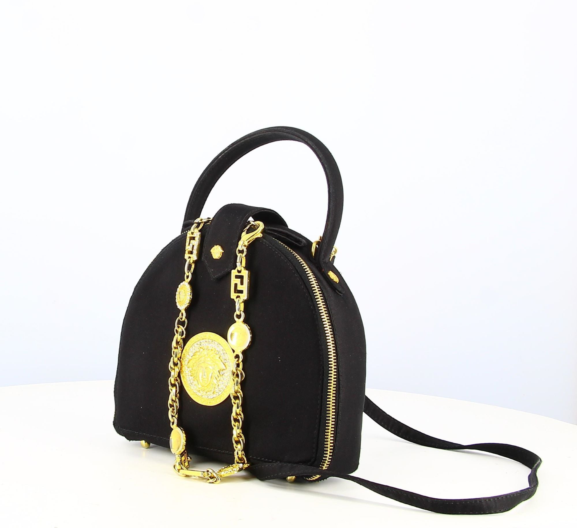 Buy Versace Handbag - Black At 33% Off | Editorialist