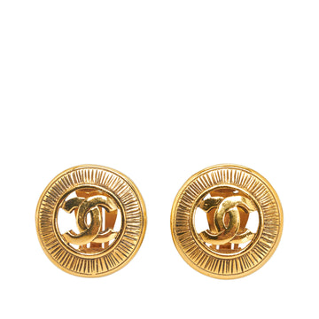 CHANEL CC Clip-on Earrings Costume Earrings