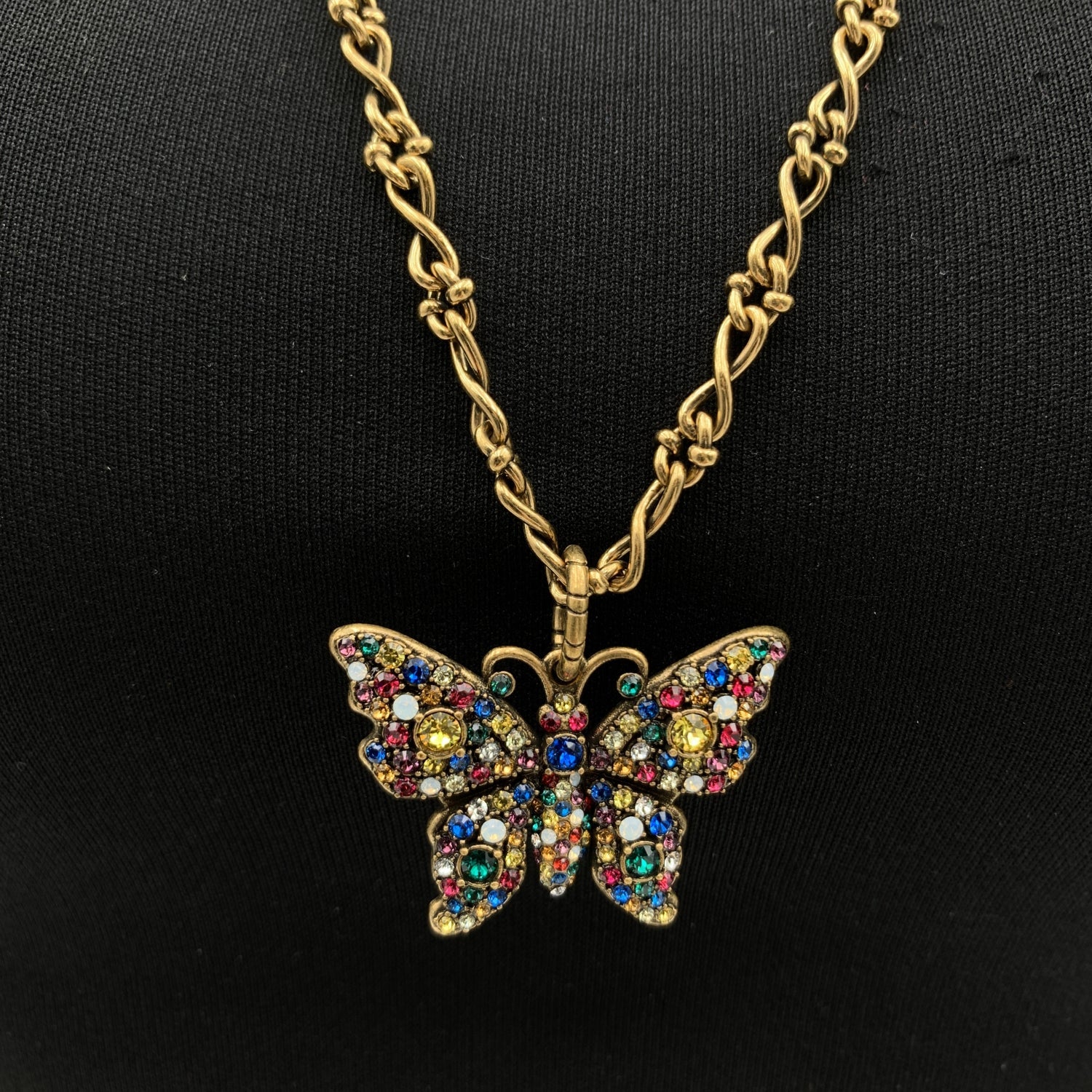 Butterfly 2024 necklace gucci