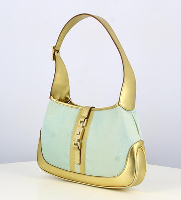 Gucci Jackie Handbag Golden Green