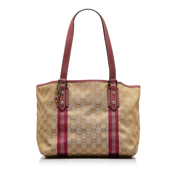 GUCCI GG Canvas Jolicoeur Tote Tote Bag