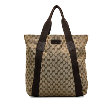 GUCCI GG Canvas Tote Tote Bag