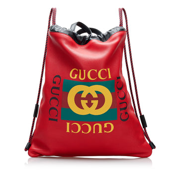 GUCCI Logo Backpack