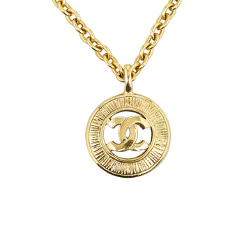 CHANEL CC Pendant Necklace Costume Necklace