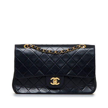 CHANEL Medium Classic Lambskin Double Flap Shoulder Bag