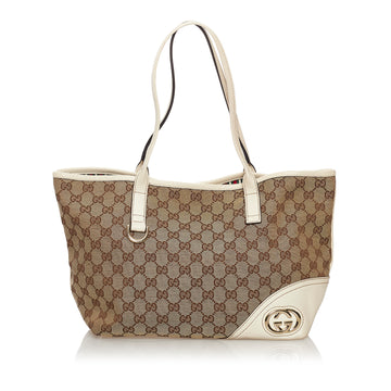 Gucci GG Canvas New Britt Tote Bag