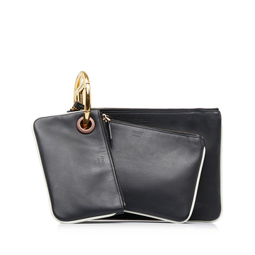 FENDI Triplette Clutch Bag