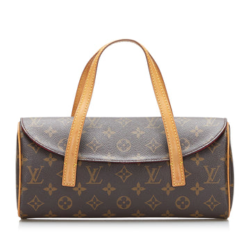 LOUIS VUITTON Monogram Sonatine Handbag