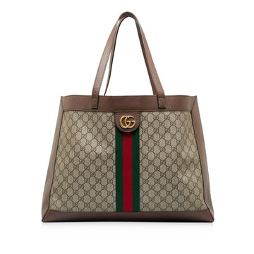 GUCCI GG Supreme Ophidia Tote Tote Bag