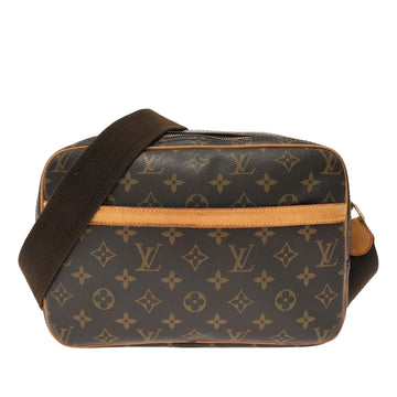 LOUIS VUITTON Monogram Reporter PM Crossbody Bag