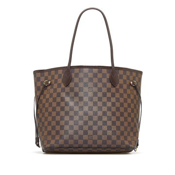 LOUIS VUITTON Damier Ebene Neverfull MM Tote Bag