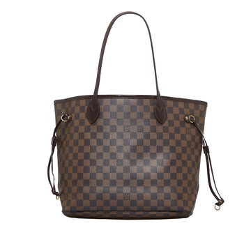 LOUIS VUITTON Damier Ebene Neverfull MM Tote Bag