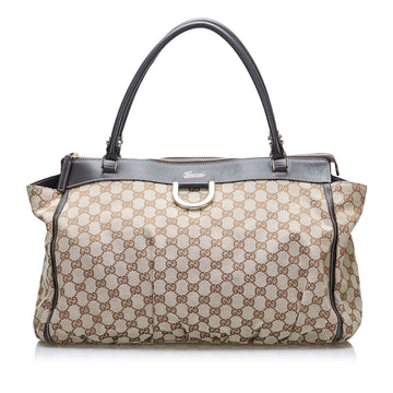 Gucci GG Canvas Abbey D-Ring Tote Tote Bag