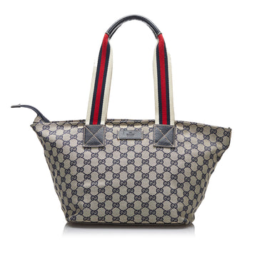 Gucci GG Canvas Web Handbag