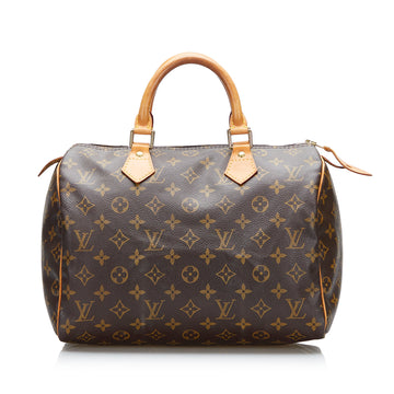 Louis Vuitton Monogram Speedy 30 Boston Bag