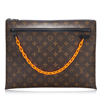 Louis Vuitton Monogram Solar Ray A4 Pochette Clutch Bag