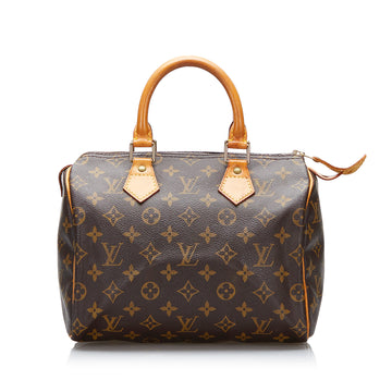 Louis Vuitton Monogram Speedy 25 Boston Bag