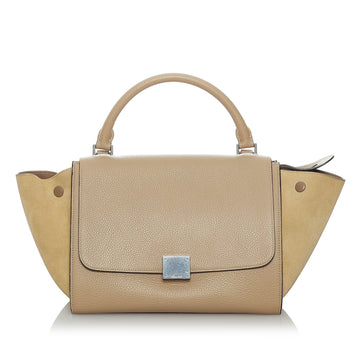 Celine Medium Trapeze Leather Satchel