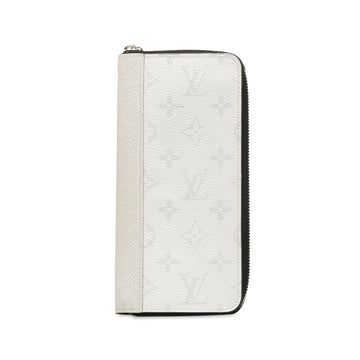 LOUIS VUITTON Monogram Taigarama Zippy Vertical Wallet Long Wallets