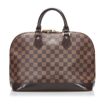 Louis Vuitton Damier Ebene Alma PM Handbag