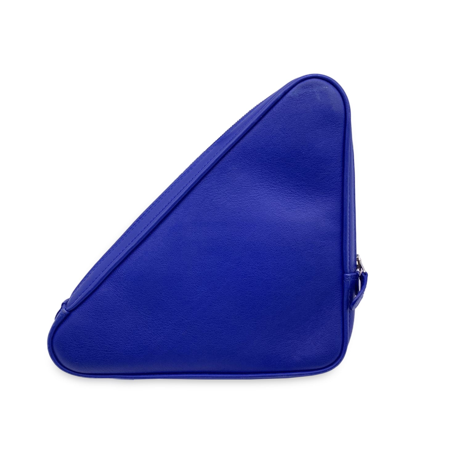 Balenciaga | Bags | Balenciaga Triangle Clutch In Burgundy Calfskin Leather  | Poshmark