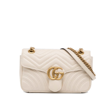 GUCCI Small GG Marmont Matelasse Crossbody Bag